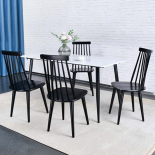 Black Kitchen & Dining Chairs You'll Love | Wayfair